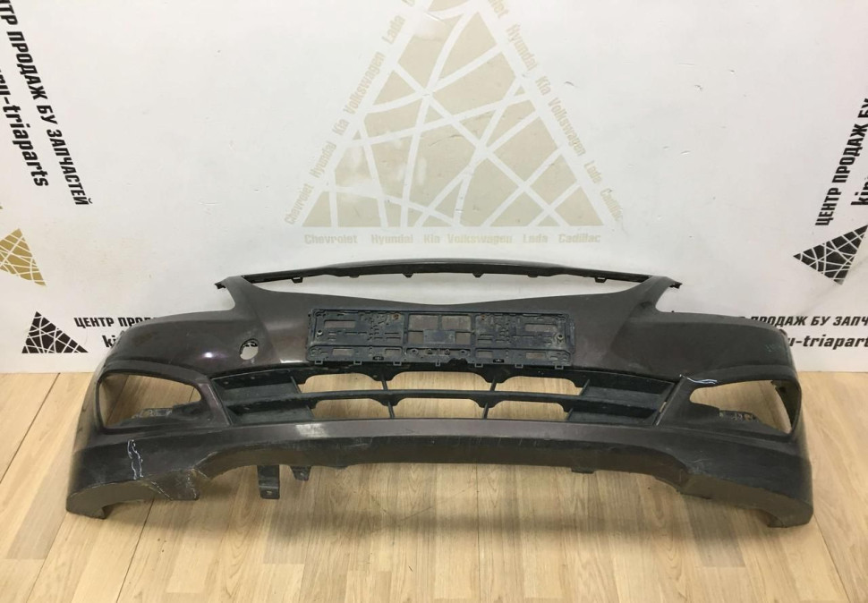 Бампер передний Hyundai Solaris 1 рест 14-17 oem 865114L500