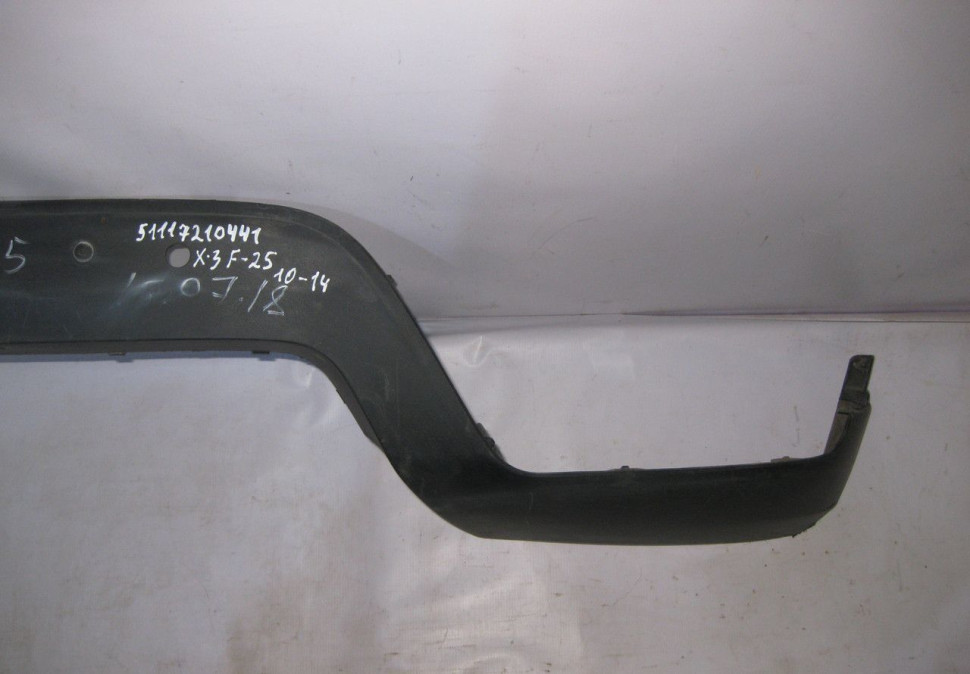 Юбка переднего бампера BMW X3 F25 oem 51117210441 (скл-3) Юбка переднего бампера BMW X3 F25 oem 51117210441 (скл-3)