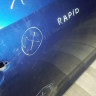 Дверь задняя правая бу Skoda Rapid OEM 5JA833052B