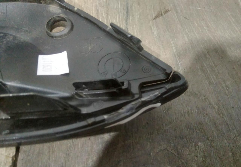 Накладка переднего бампера правая бу BMW X6 G06 M-Pack OEM 51118092240