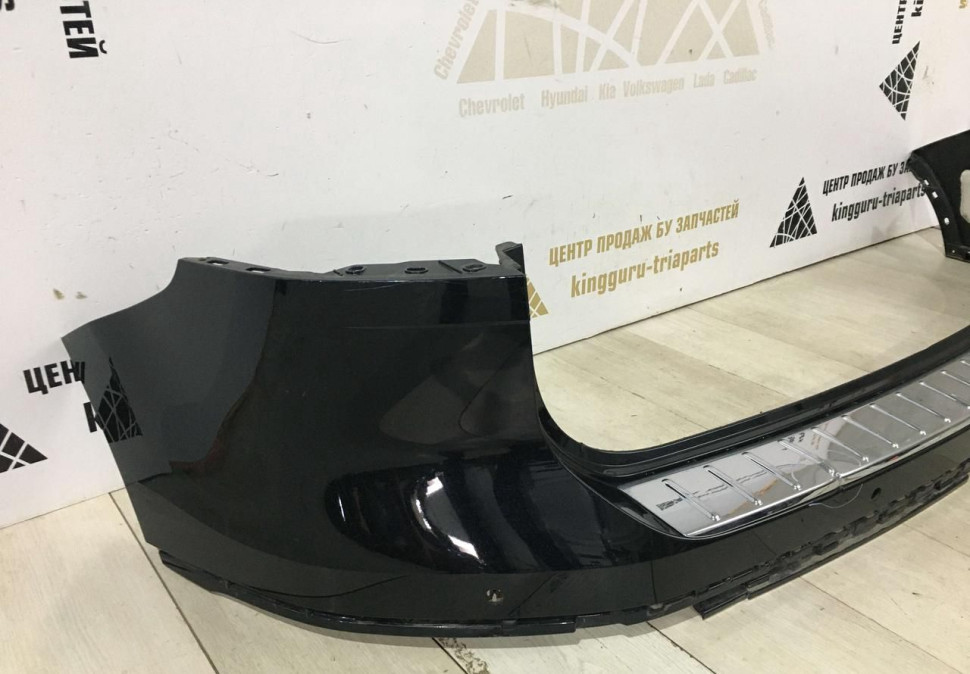 Бампер задний Volkswagen Touareg 2 NF рест 2014-2018 oem 7P6807421