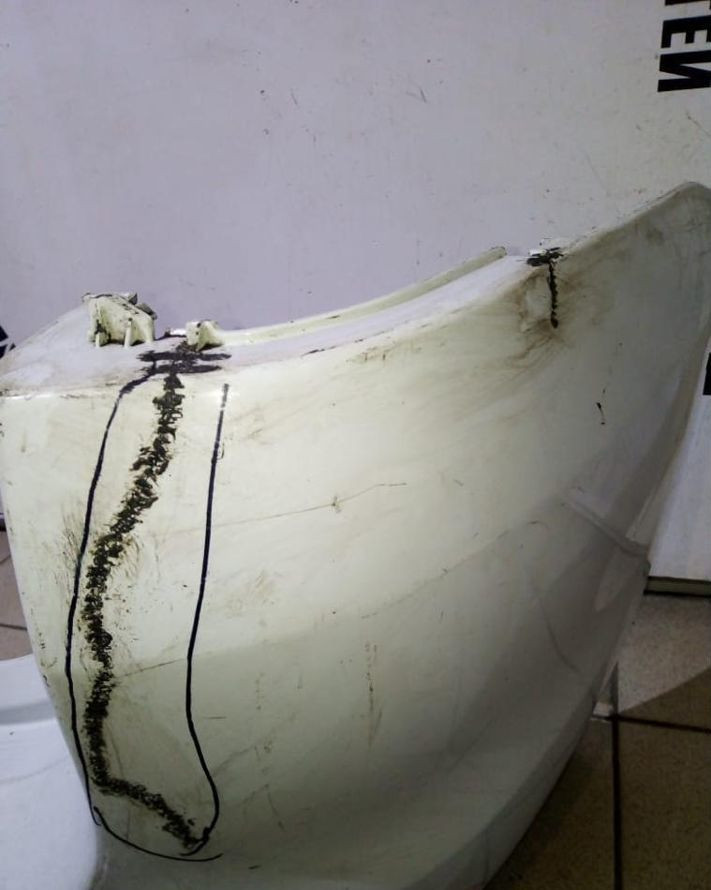 Бампер задний Lada Largus oem 8450000257 (скл-3)