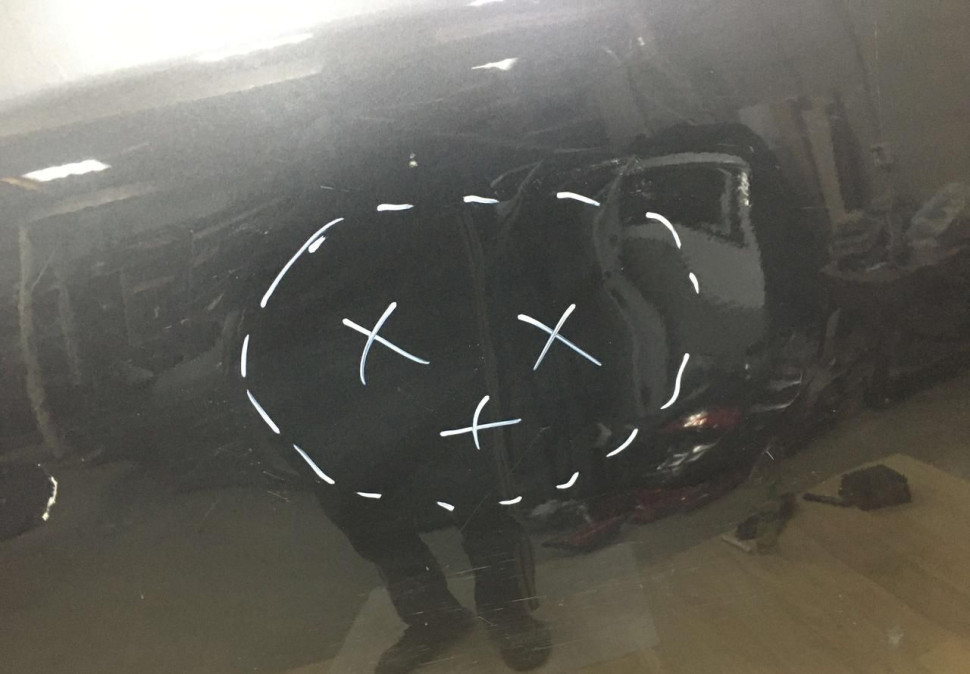 Капот Hyundai Tucson 3 2015> oem 66400D7000