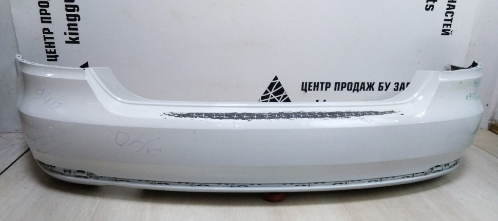Бампер задний Volkswagen Polo 5 рестайлинг oem 6RU807421D
