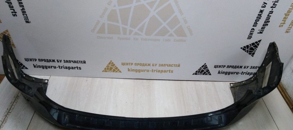 Бампер задний Volkswagen Touareg 2 рест 14-18 oem 7P6807421D