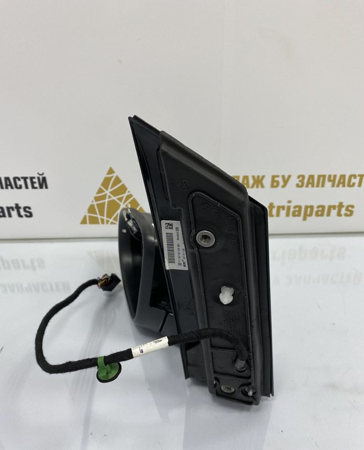 Зеркало левое электрическое Volkswagen Touran 2 11К 2010-2016 oem  1T1857507AN