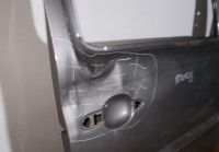 Дверь передняя правая бу Renault Kangoo 2 OEM 801004234R