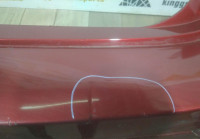 Бампер задний бу BMW X6 E71 OEM 51127176243