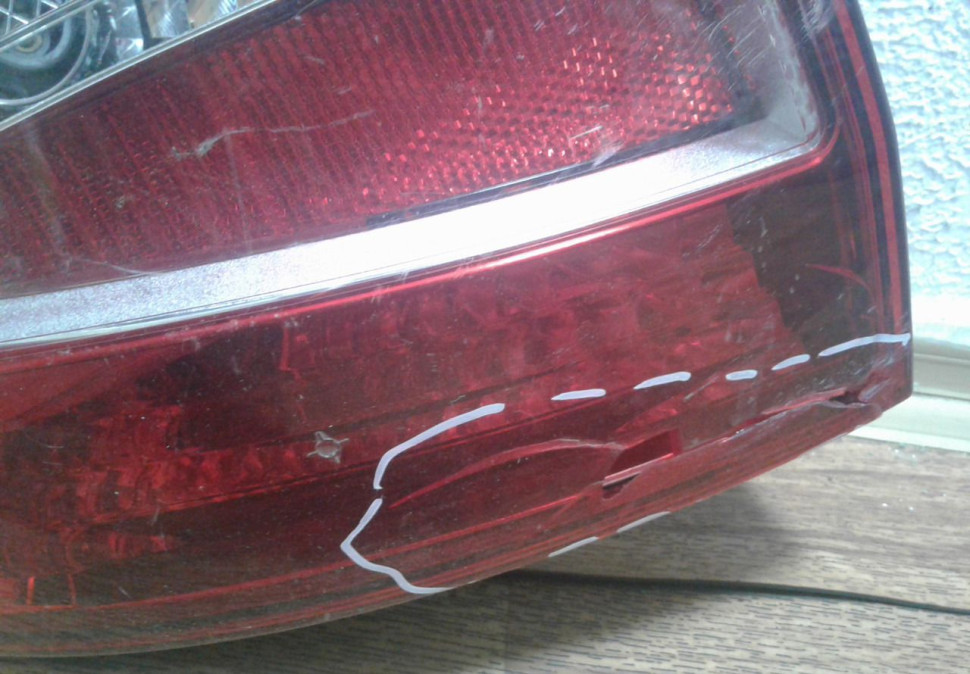 Фонарь левый Lada Granta (ВАЗ 2190) седан (11>) (трещина на стекле) oem 21903716011 (скл-3) Фонарь левый Lada Granta (ВАЗ 2190) седан (11>) (трещина на стекле) oem 21903716011 (скл-3)