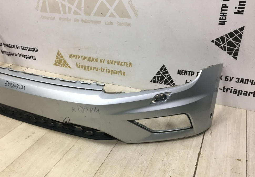 Бампер передний Volkswagen Tiguan 2 дорестайлинг 2016 OEM 5NR807221