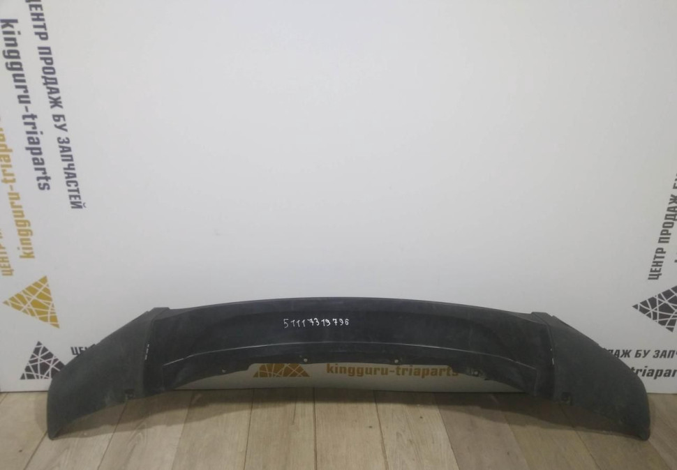 Спойлер переднего бампера бу BMW X6 F16 OEM 51117319796