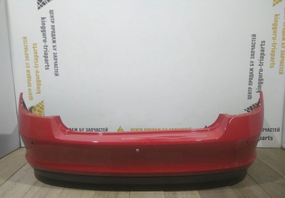 Бампер задний бу Skoda Rapid OEM 60U807421B (В)