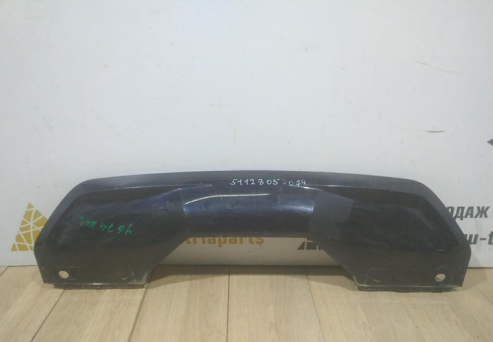 Накладка заднего бампера бу BMW X6 F16 M-Pack OEM 51128057074