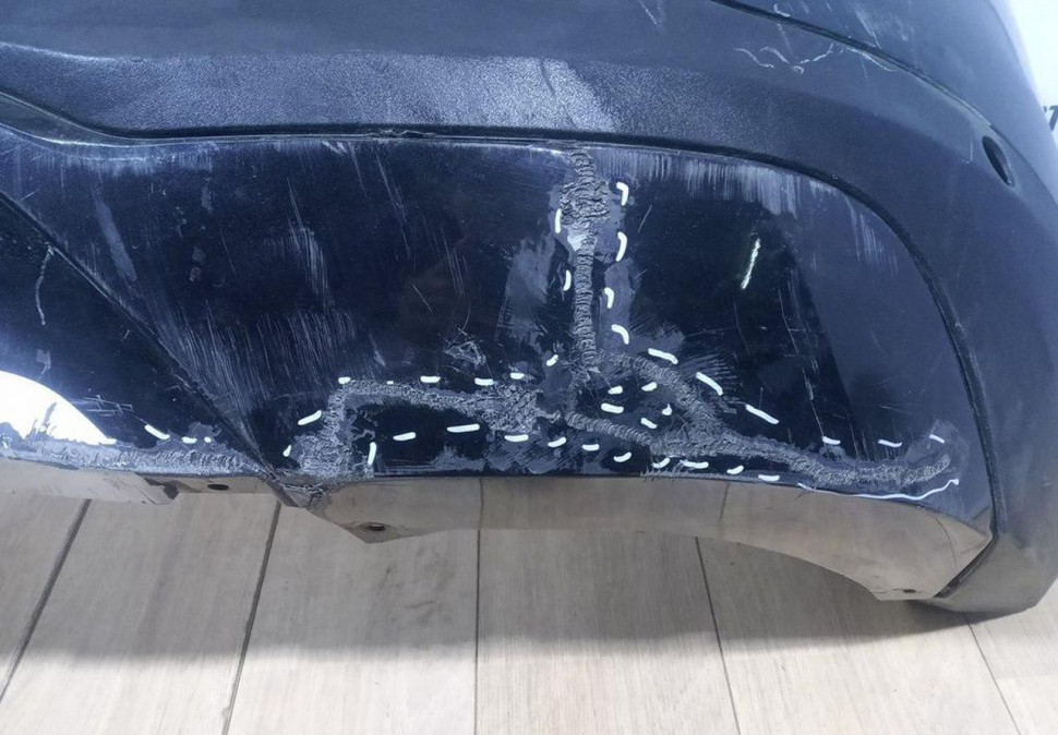 Бампер задний бу BMW X3 F25 рестайлинг OEM 51127366373