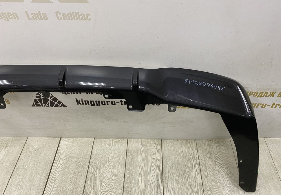 Спойлер заднего бампера BMW 2 F44 M-Pack OEM 51128075445