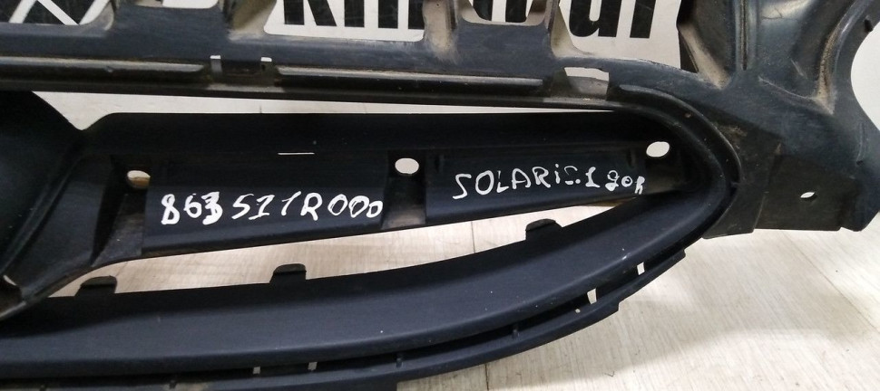 Накладка передней панели Hyundai Solaris 1 дорест (10-14) oem 863521R000