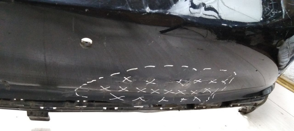 Бампер задний Genesis G90 (16-19) oem 86611D2000