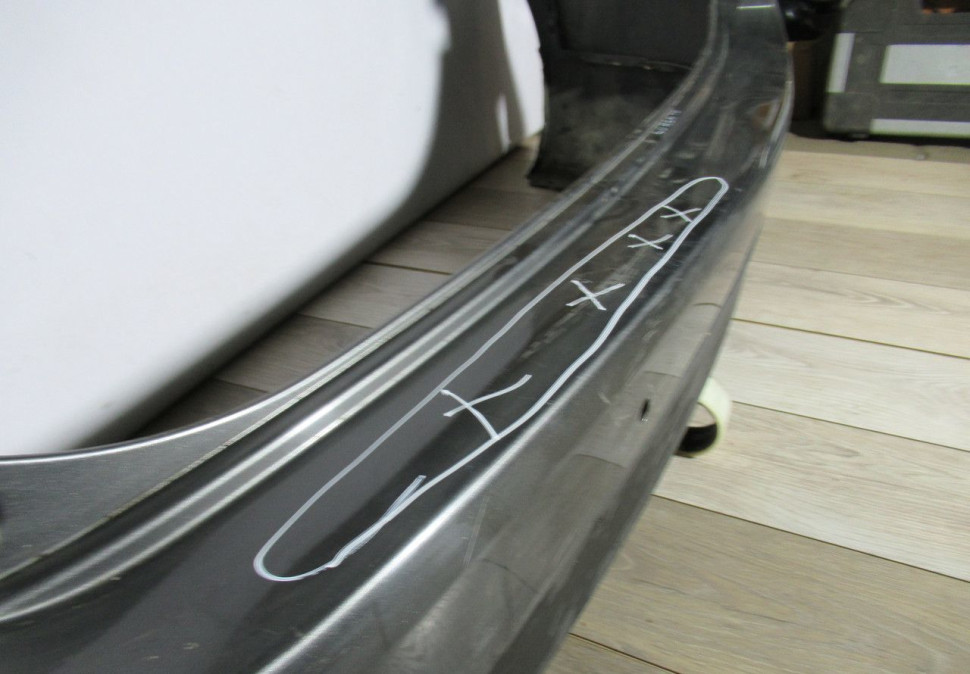 Бампер задний Kia Sorento 2 ХМ рест oem 866112P500 (вмятина)