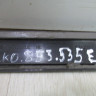 Молдинг (накладка) двери задняя правая Volkswagen Caddy 3 (03-15) oem 2k0853535e