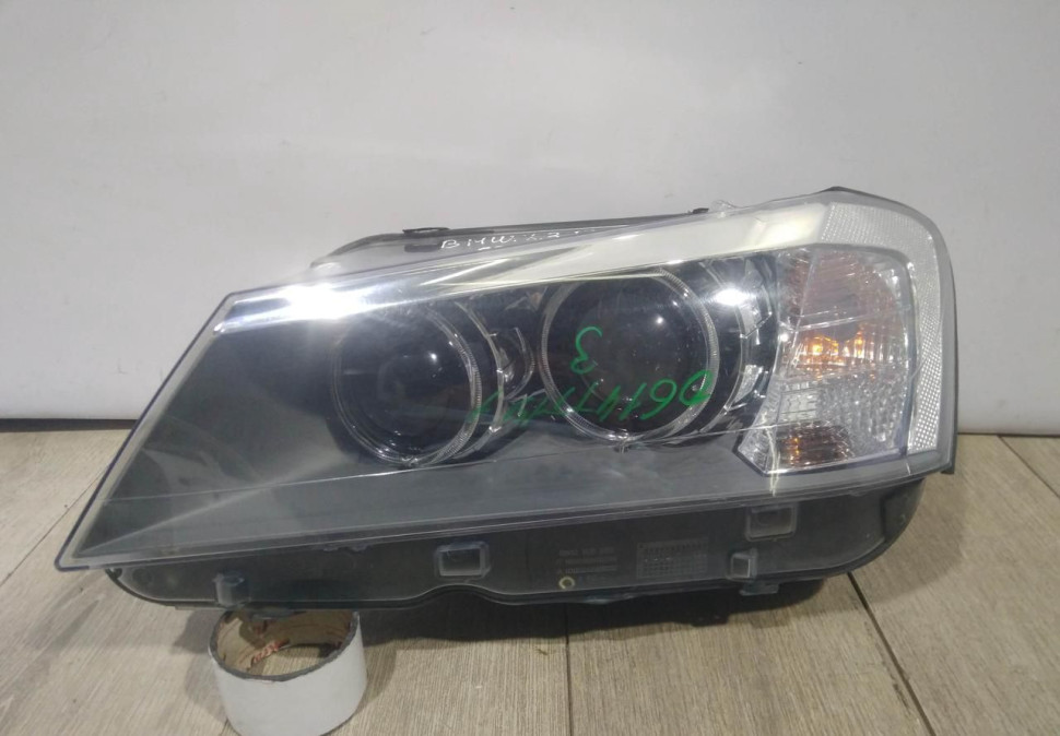 Фара ксенон левая бу BMW X3 F25 до рестайлинг OEM 7217293