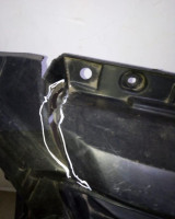Решетка радиатора Mazda 6 oem GHP950712 (скл-3)