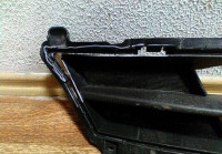 Решетка переднего бампера Hyundai Solaris рестайл трещины oem 865614l500