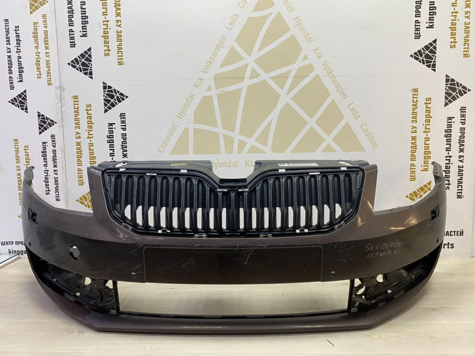 Бампер передний бу Skoda Octavia A7 OEM 5E0807221 Бампер передний бу Skoda Octavia A7 OEM 5E0807221
