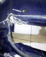 Бампер передний jaguar XJ 2011 OEM 3X2317C831 (скл-3)