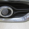 Накладка (рамка) птф правая Hyundai Solaris 2 oem 86522h5010