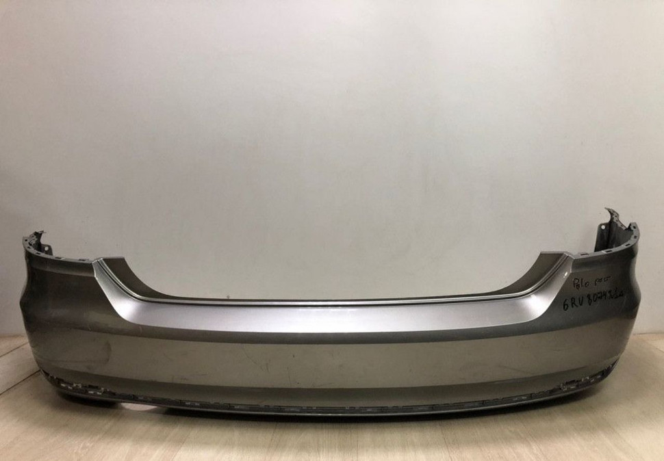 Бампер задний Volkswagen Polo sedan рест oem 6RU807421D