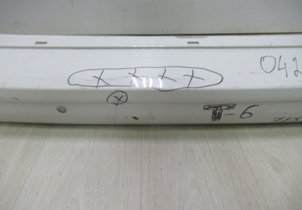 Бампер задний Volkswagen Transporter T6 oem 7e5807417c (вмятины)