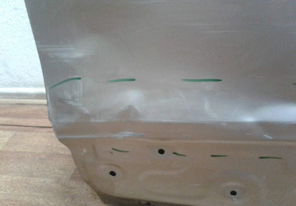 Дверь задняя левая Volkswagen Tiguan 2 (вмятина) (скл-3) Дверь задняя левая Volkswagen Tiguan 2 (вмятина) (скл-3)