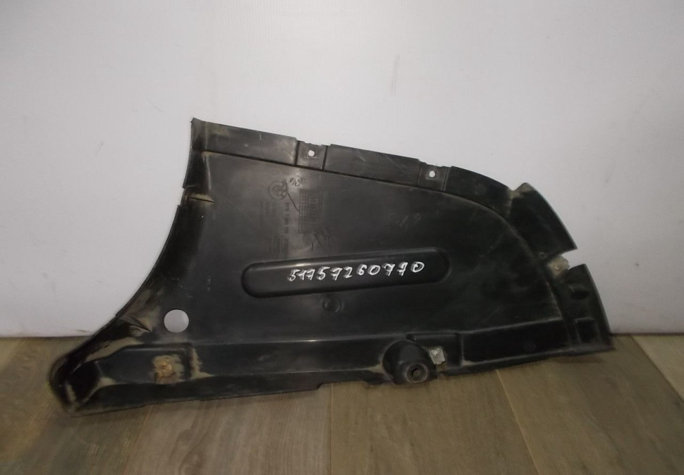 Защита заднего бампера правая бу BMW 4 F32 OEM 51757260770