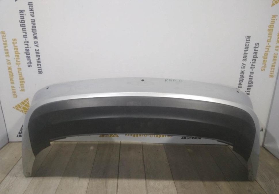 Бампер задний бу Skoda Rapid OEM 60U807421B (В)