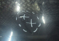 Крышка багажника Lada Granta oen 21900560401070 (вмятины) (скл-3)