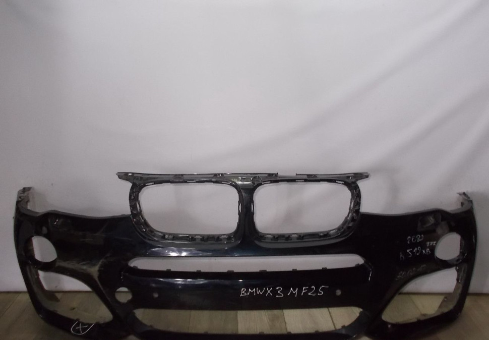 Бампер передний бу BMW X3 F25 M-Pack рестайлинг OEM 51118056874