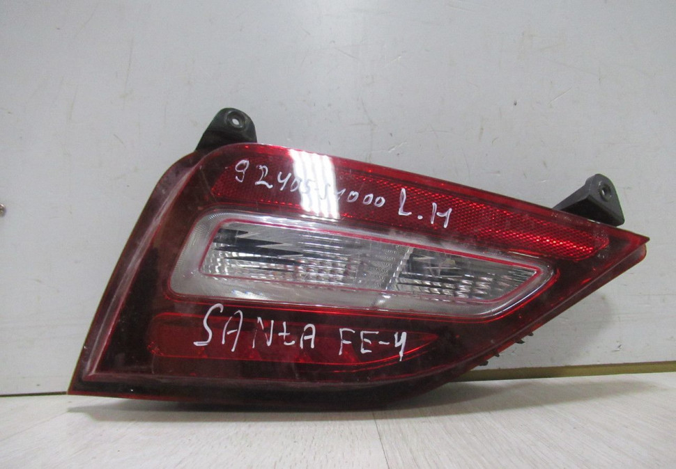 Фонарь задний левый (диодный) Hyundai Santa Fe 4 oem 92405s1100 (слом.2крепл)