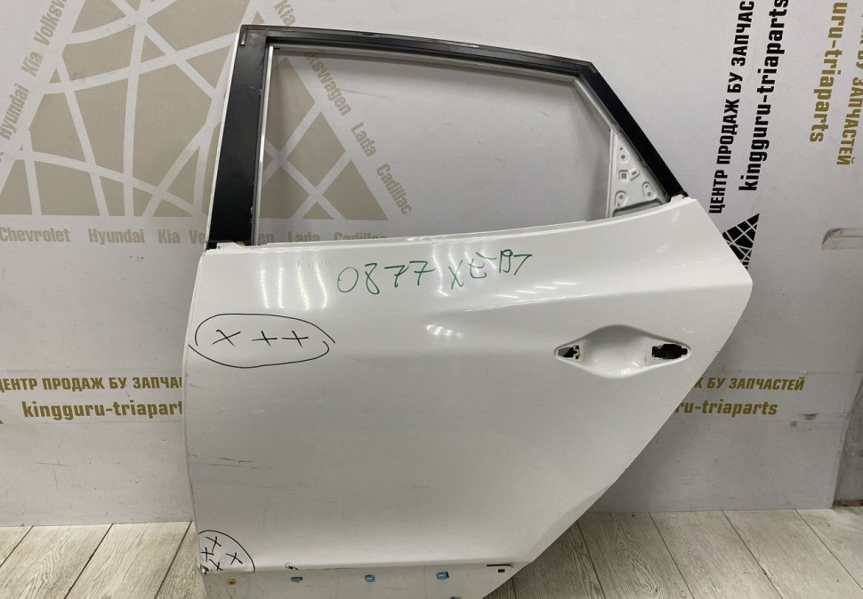 Дверь задняя левая Hyundai IX35 2010 oem 770032Y000