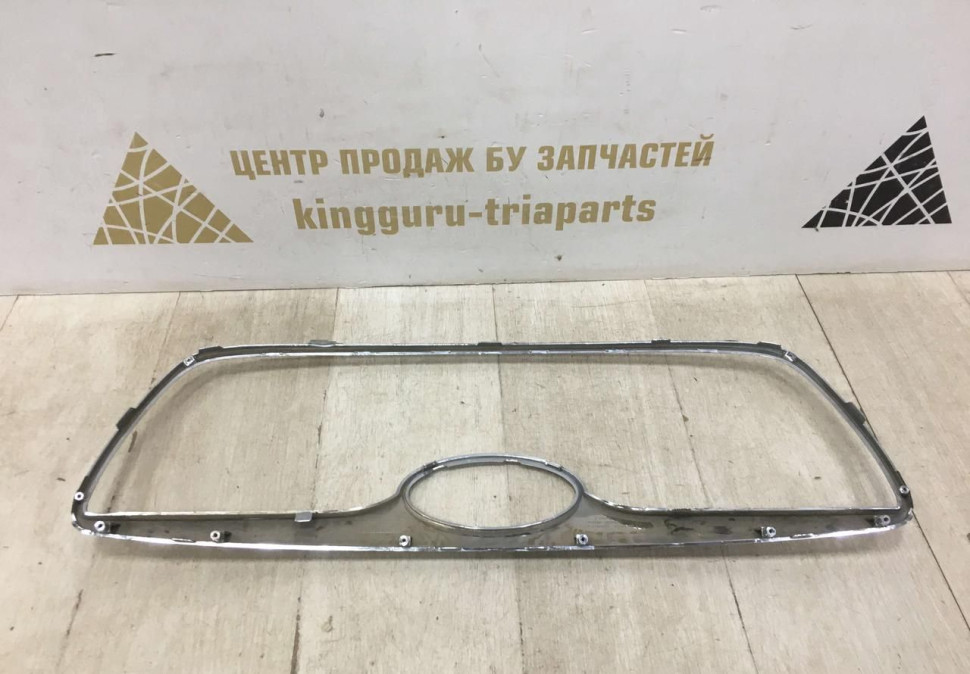 Молдинг решетки радиатора Hyundai Santa Fe 2 рестайлинг 2009 OEM 863522B710 Молдинг решетки радиатора Hyundai Santa Fe 2 рестайлинг 2009 OEM 863522B710