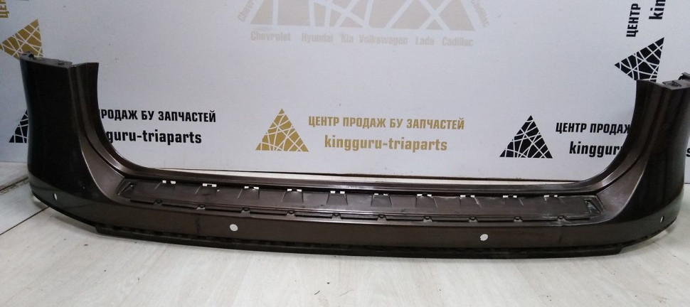Бампер задний Volkswagen Touareg 2 дорест 10-14 Oem 7P6807421B