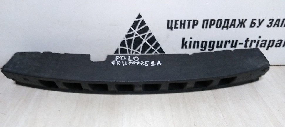Абсорбер заднего бампера Volkswagen Polo 5 Sedan (09-20) oem 6ru807251a