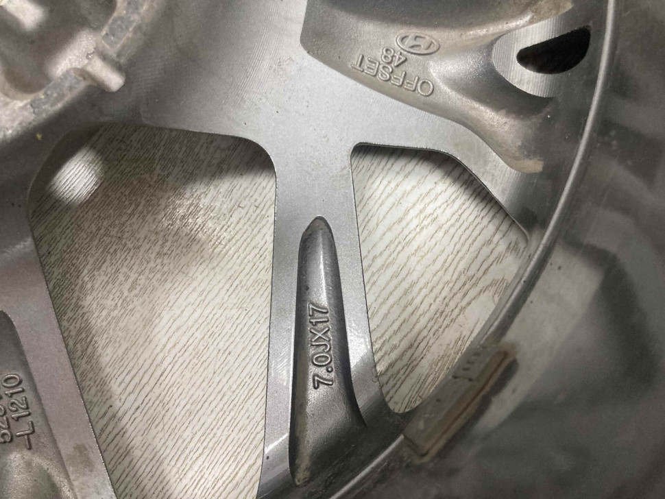 Диск литой R17 Hyundai Sonata 8 2019 OEM 52910L1210