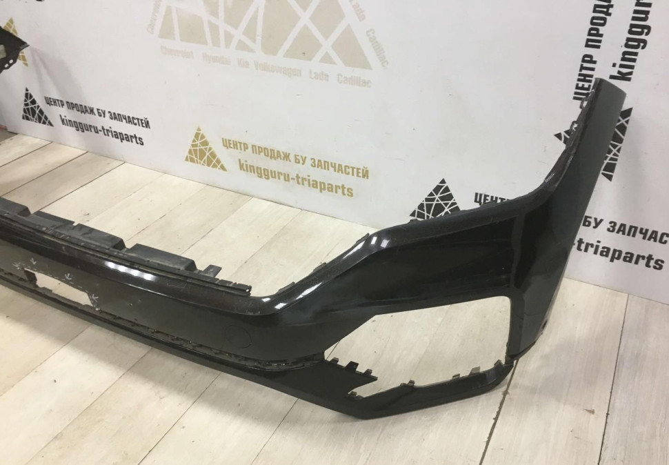 Бампер передний Volkswagen Touareg 3 2018> oem 760807221E