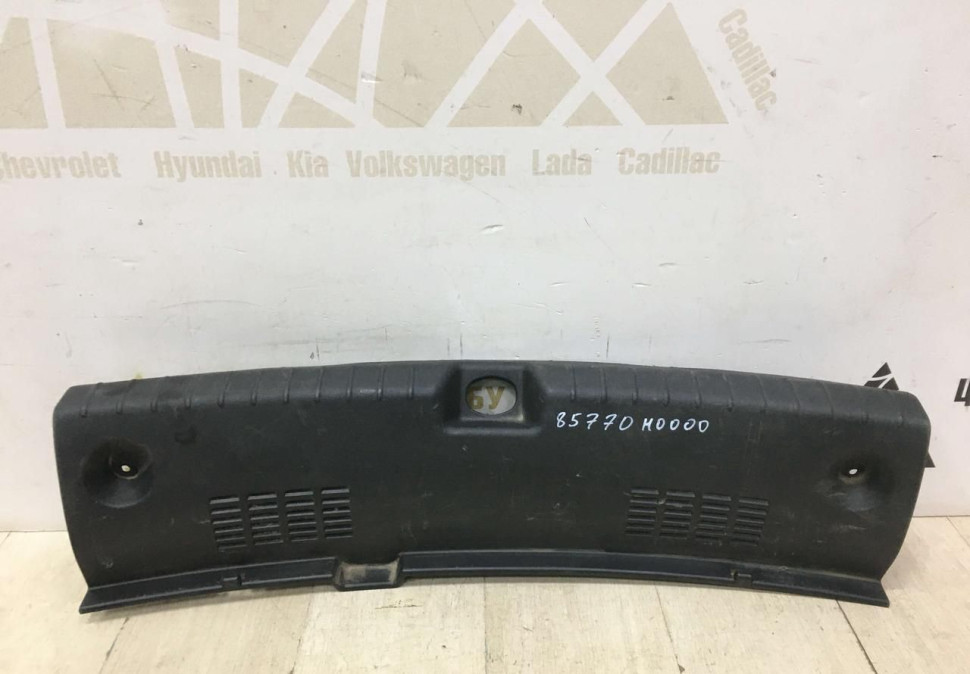 Обивка задней панели Hyundai Solaris 2 2017 oem 85770H5000