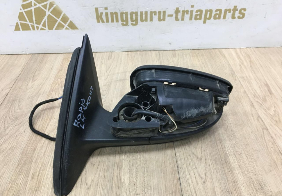 Корпус зеркала левый 5 пин Skoda Rapid до рестайлинг OEM 5JB857501D Корпус зеркала левый 5 пин Skoda Rapid до рестайлинг OEM 5JB857501D