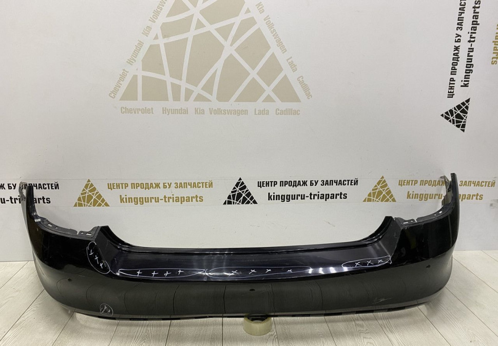 Бампер задний Skoda Rapid 2013 OEM 60U807421
