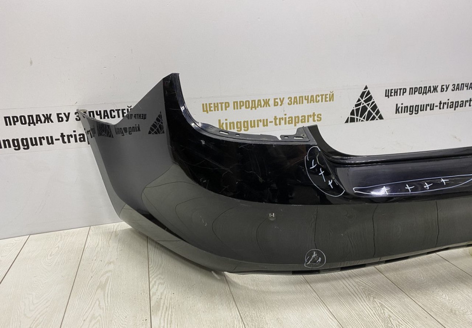 Бампер задний Skoda Rapid 2013 OEM 60U807421 Бампер задний Skoda Rapid 2013 OEM 60U807421