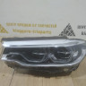 Фара ЛЭД LED адаптивная левая бу BMW 5 G30 OEM 63117214957