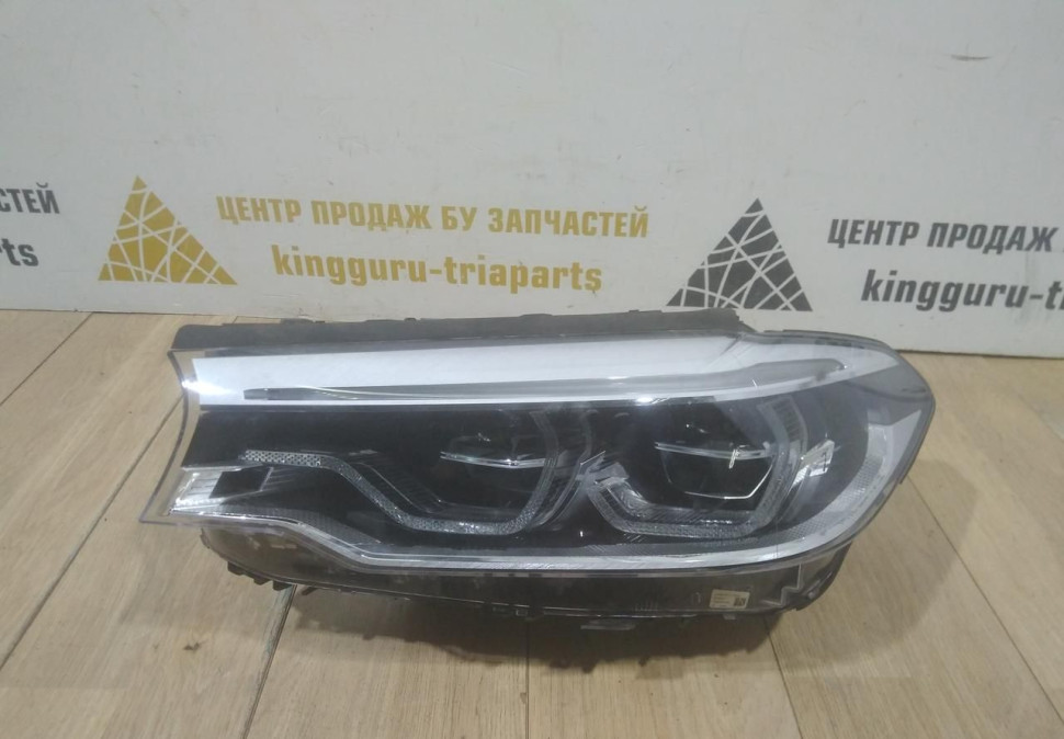 Фара ЛЭД LED адаптивная левая бу BMW 5 G30 OEM 63117214957