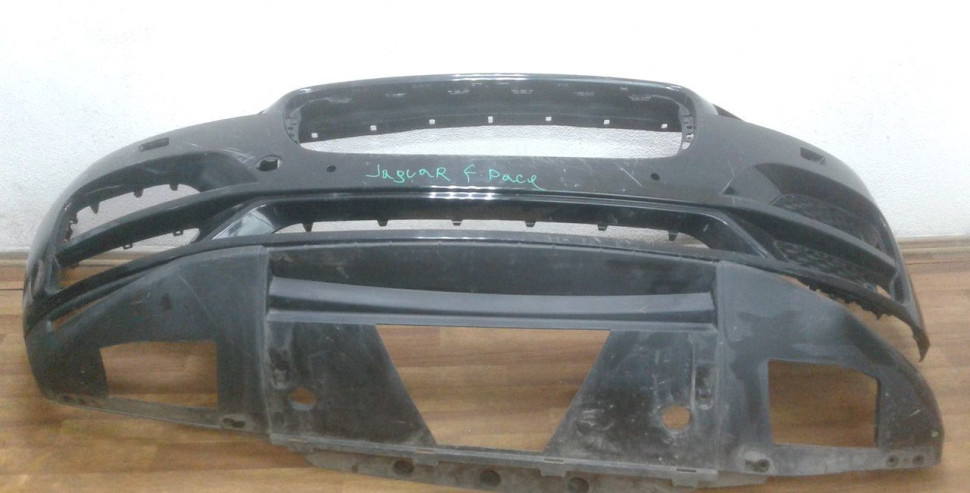 Бампер передний Jaguar F-Pace oem HK8317F003A (слом. бок. крепление) (скл-3)